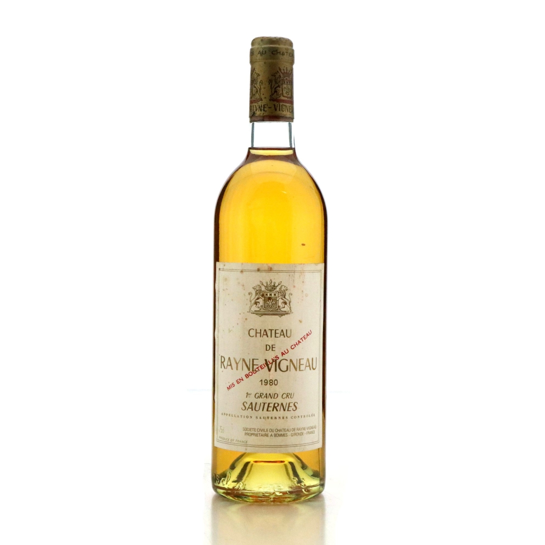 Image for Château de Rayne-Vigneau 1980