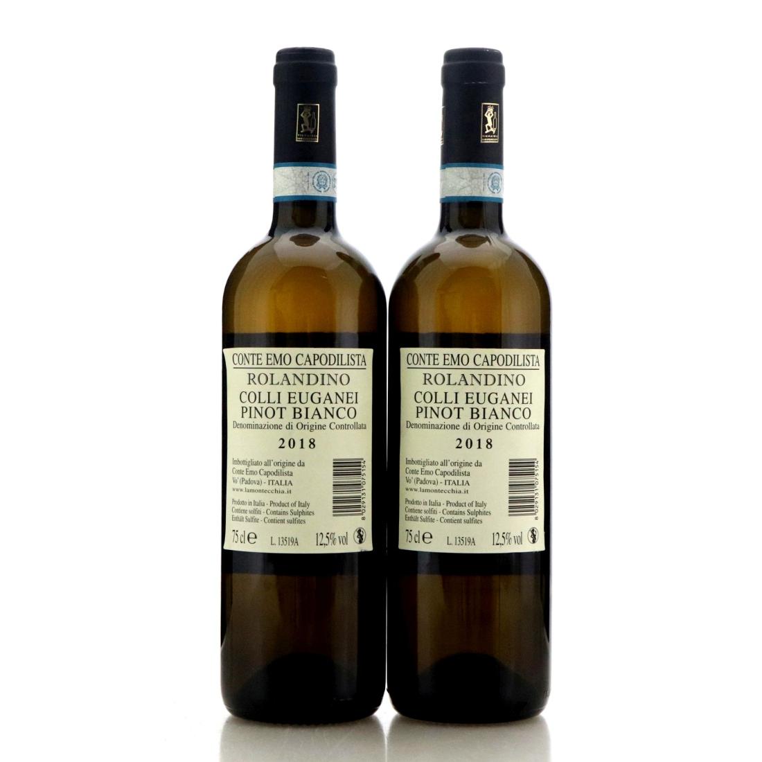 Image for Conte Emo Capodilista La Montecchia Pinot Bianco 2018 x 2