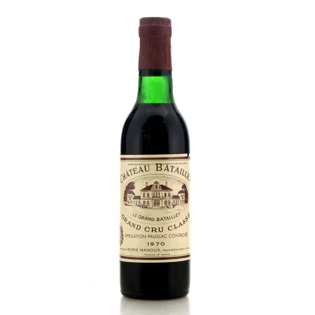 Image for Château Batailley 1970 / Half Bottle