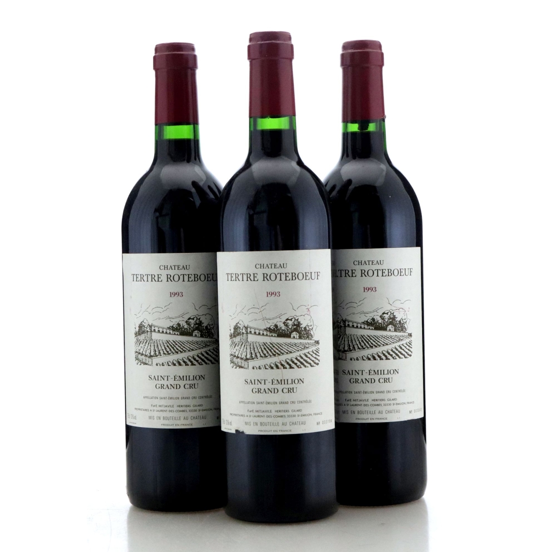 Image for Château Le Tertre Roteboeuf 1993 x 3