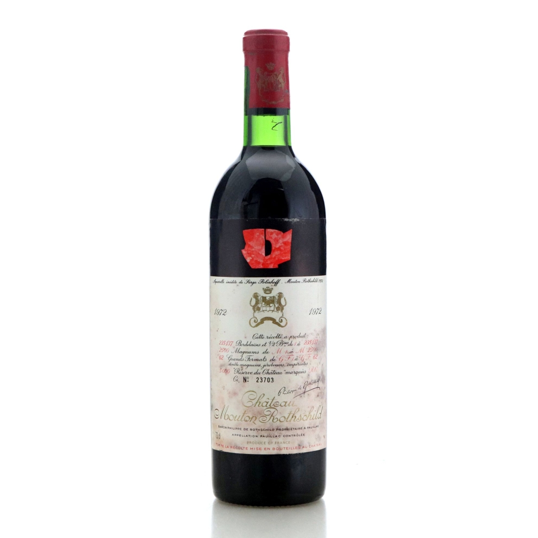 Image for Château Mouton Rothschild 1972