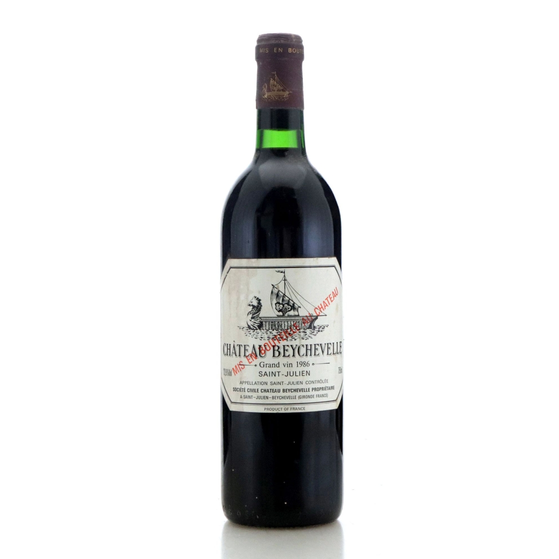 Image for Château Beychevelle 1986