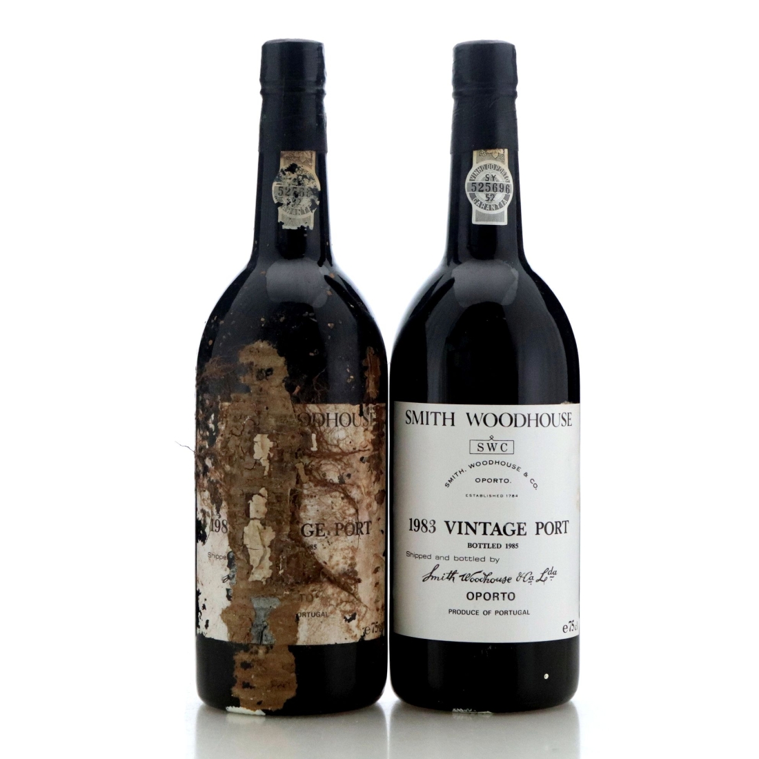 Image for Smith Woodhouse & Co. 1983 Vintage Port x 2