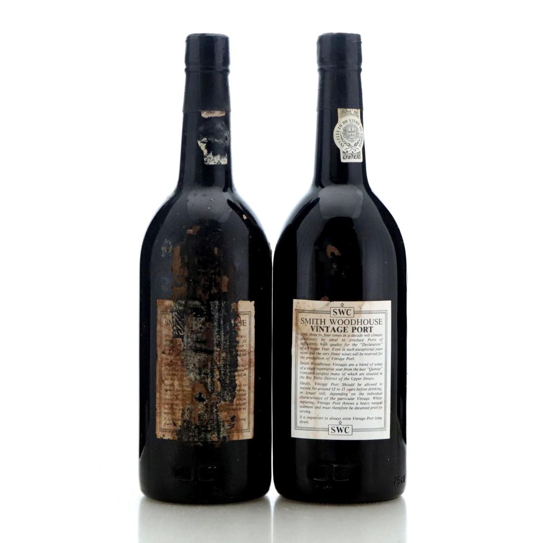 Image for Smith Woodhouse & Co. 1983 Vintage Port x 2