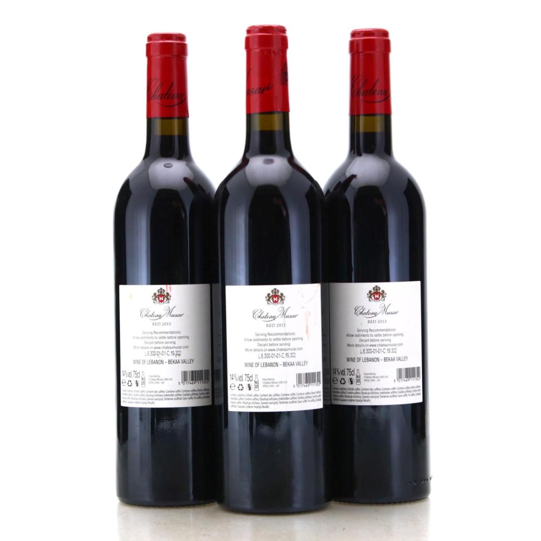 Image for Chateau Musar 2013 x 3