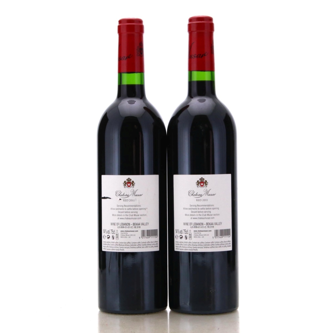 Image for Chateau Musar 2011 x 2