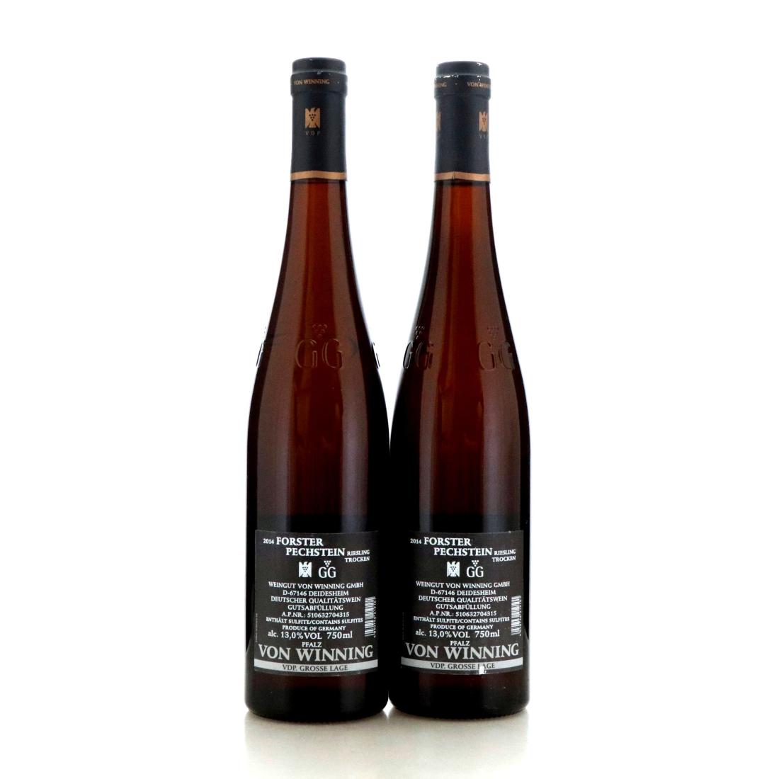 Image for Von Winning Forster Pechstein Riesling Trocken GG 2014 x 2