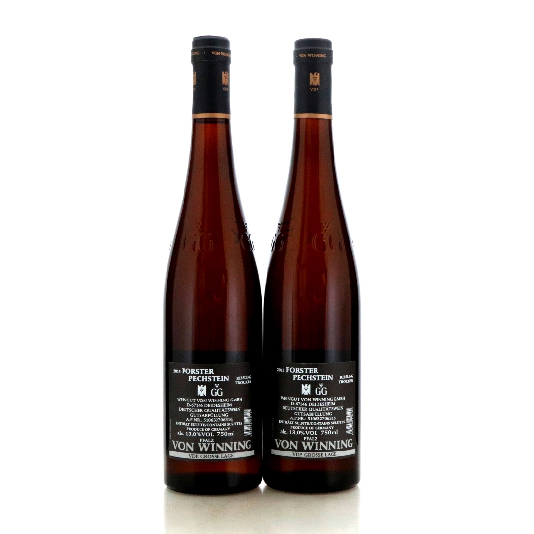 Image for Von Winning Forster Pechstein Riesling Trocken GG 2015 x 2