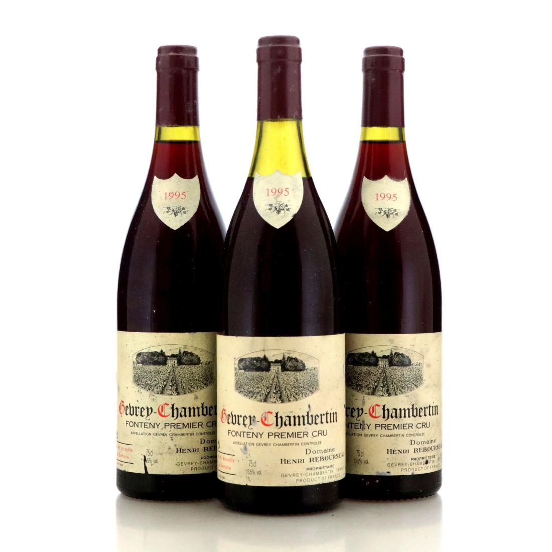 Image for Domaine Henri Rebourseau Fonteny 1995 x 3