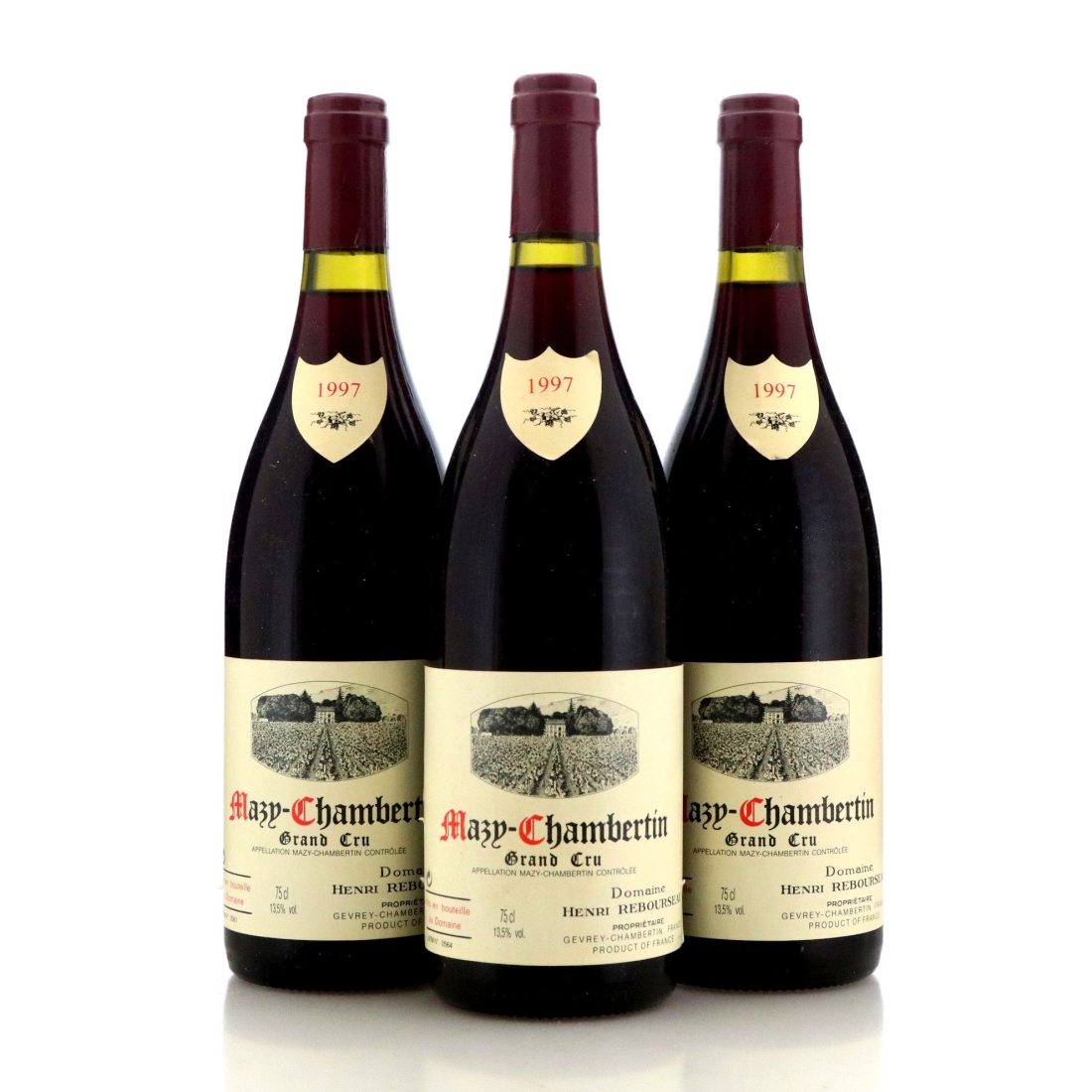 Image for Domaine Henri Rebourseau 1997 x 3