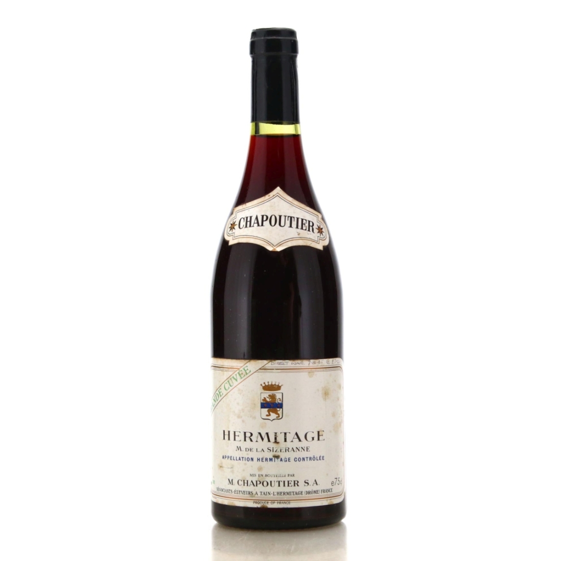 Image for M.Chapoutier M. de la Sizeranne Grande Cuvée circa 1980s