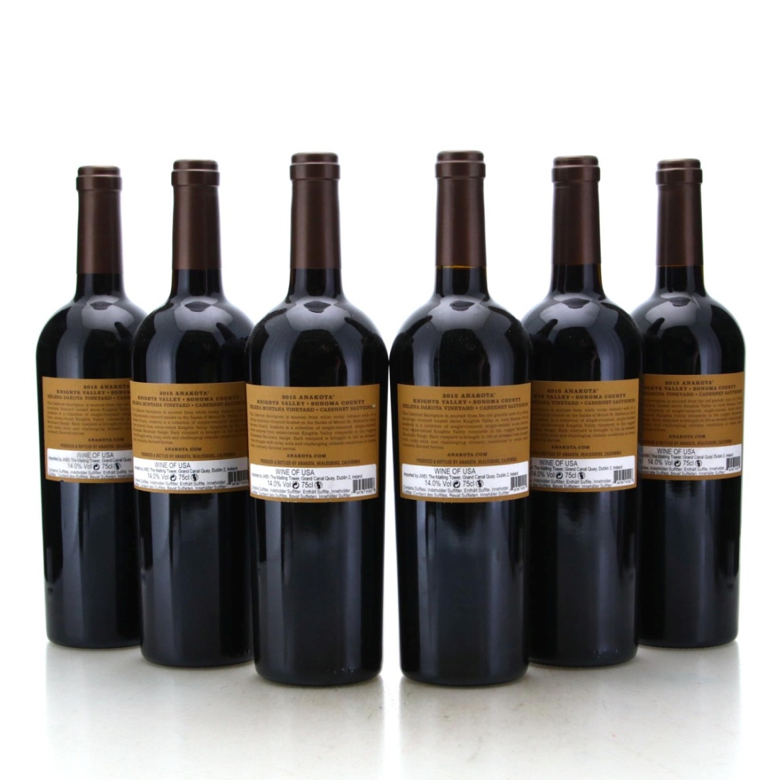 Image for Anakota Helena Daokta Vineyard Cabernet Sauvignon 2015 Knights Valley x 6