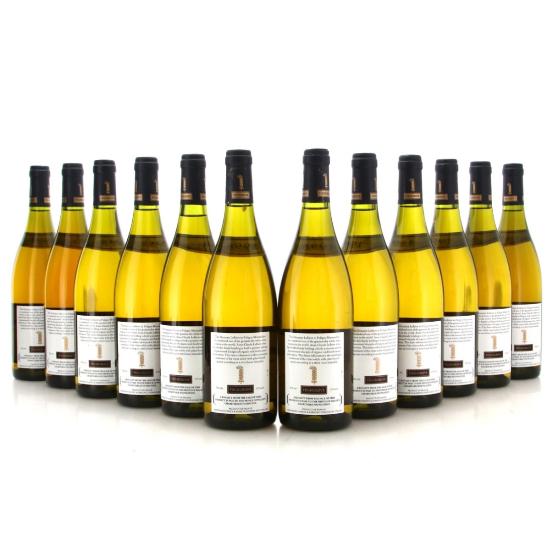 Image for Domaine Leflaive 1998 x 12 / Highgrove