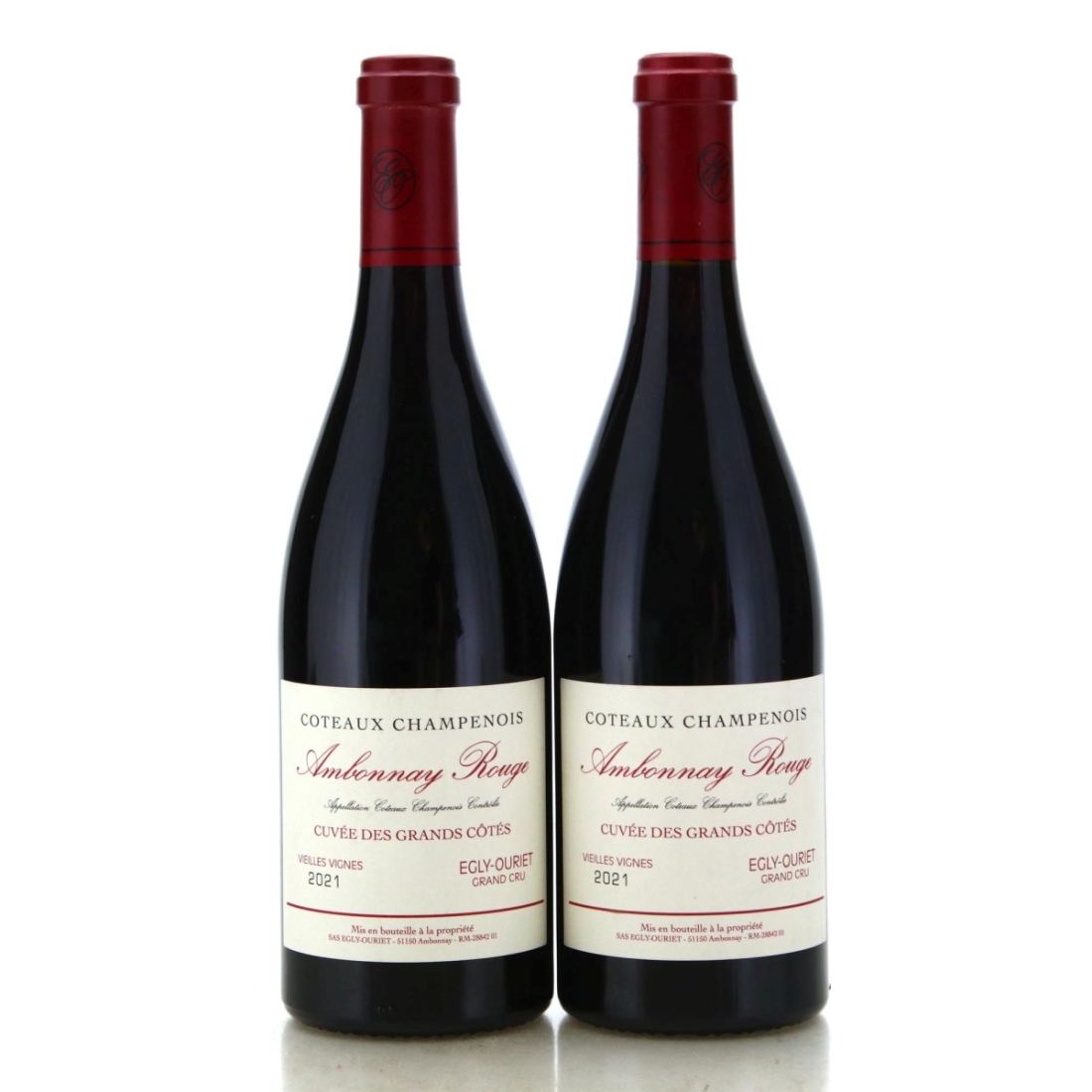 Image for Egly-Ouriet Ambonnay Rouge Cuvée Grands Cotes 2021 x 2