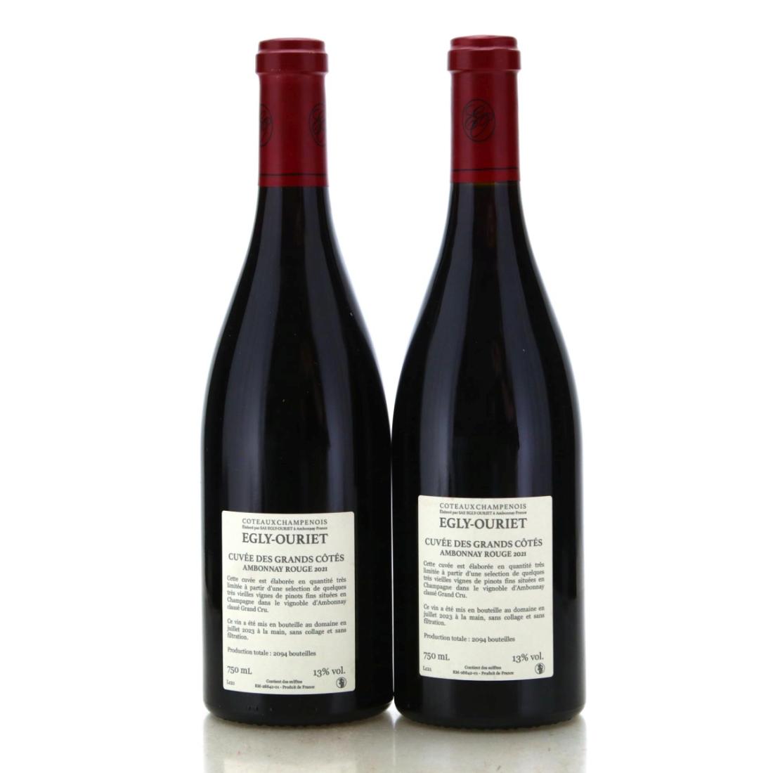 Image for Egly-Ouriet Ambonnay Rouge Cuvée Grands Cotes 2021 x 2