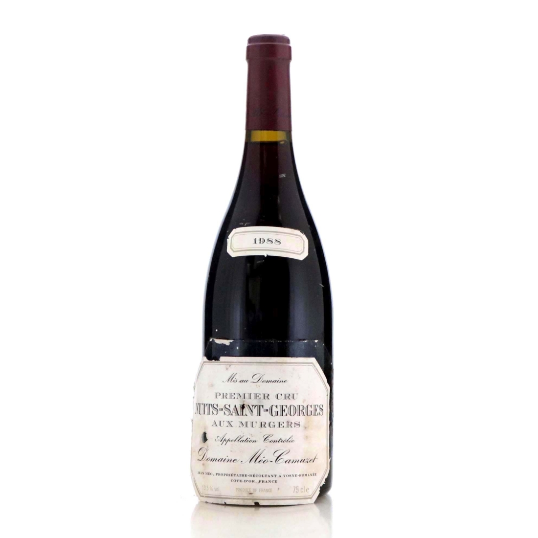Image for Domaine Méo-Camuzet Aux Murgers 1988