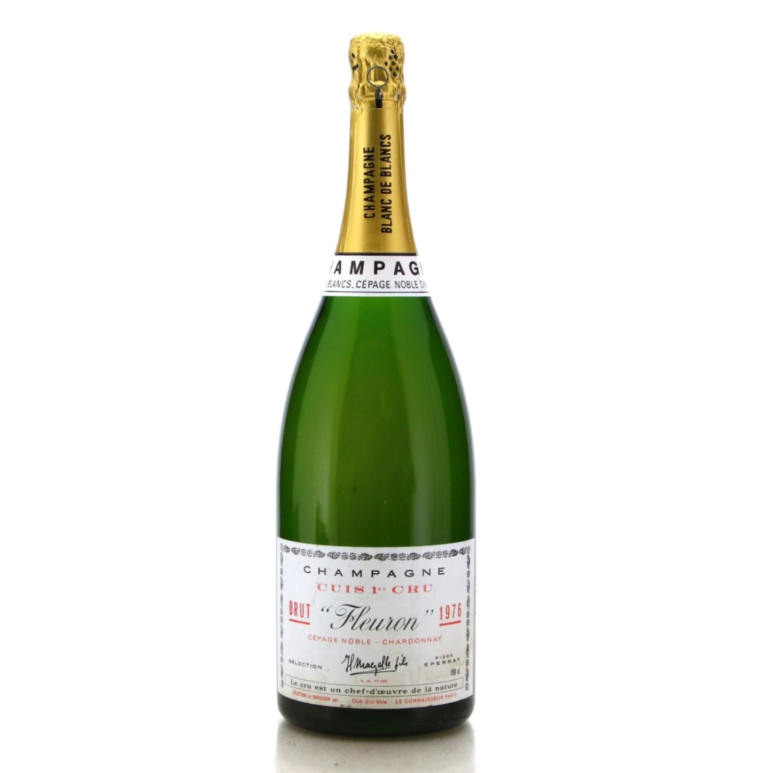 Image for Pierre Gimonnet Cuis 1er-Cru Fleuron Blanc-de-Blancs 1976 Vintage Champagne / Magnum