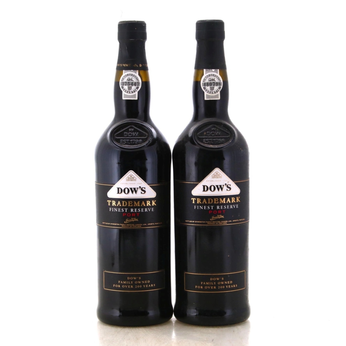 Image for Dow's Trademark Finest Reserve Port x 2