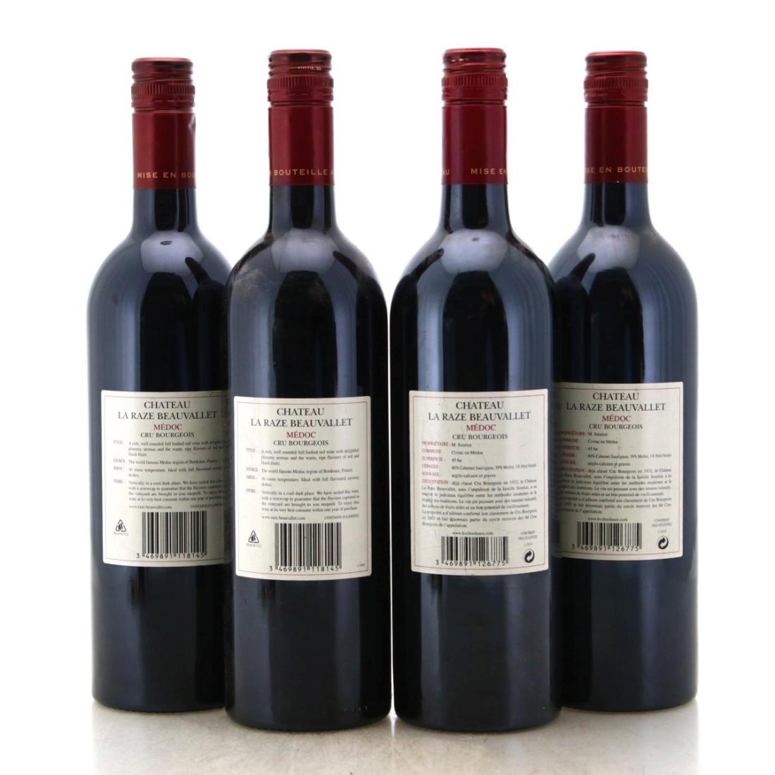 Image for Château La Raze Beauvallet 2000s x 4
