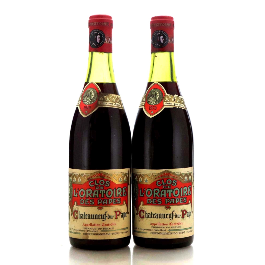 Image for Clos de l'Oratoire des Papes 1970 x 2