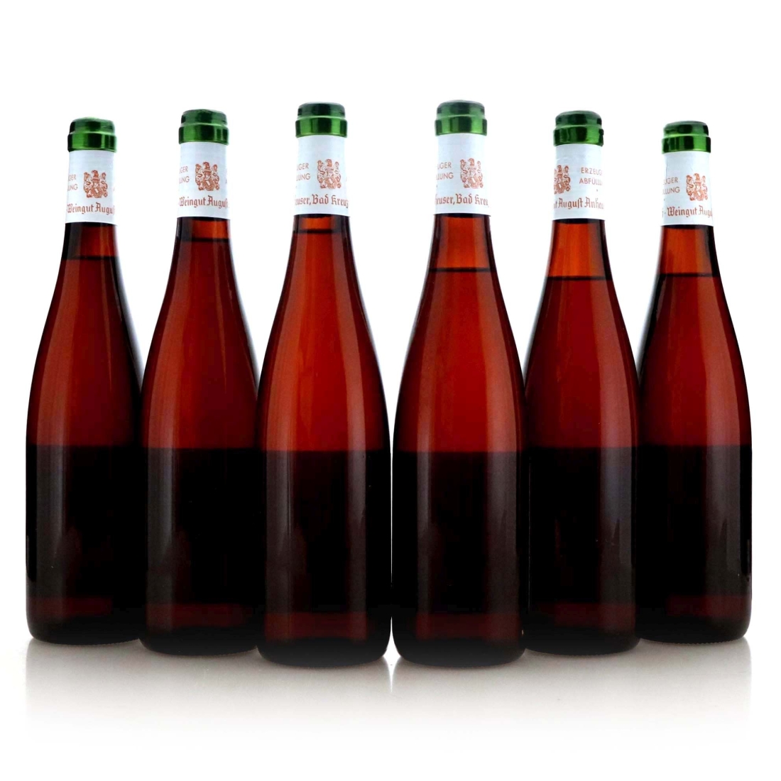Image for August Anheuser Kreuznacher Brückes Riesling Auslese 1971 x 6