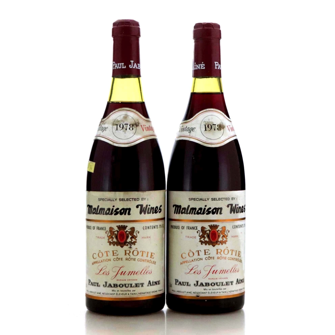 Image for Domaine Paul Jaboulet Les Jumelles 1978 x 2