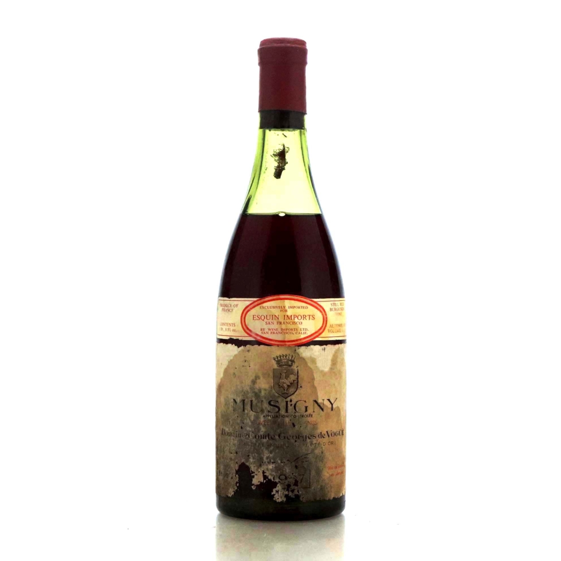 Image for Domaine Comte Georges de Vogüé Cuvée Vieilles Vignes 1957