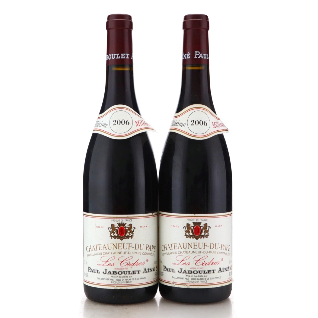 Image for Domaine Paul Jaboulet Aîné Les Cèdres 2006 x 2