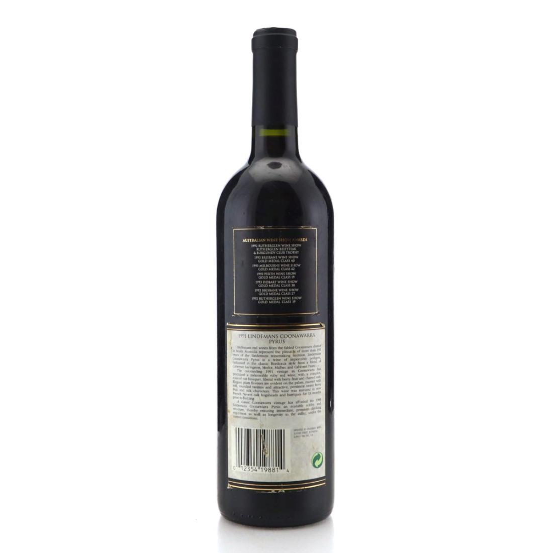 Image for Lindemans Pyrus Coonawarra 1991