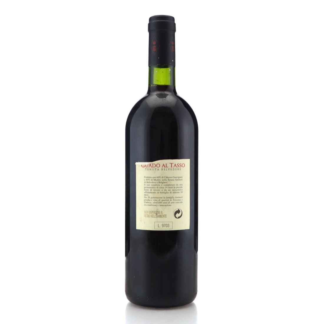 Image for Marchesi Antinori Tenuta Guado Al Tasso Bolgheri Superiore 1995