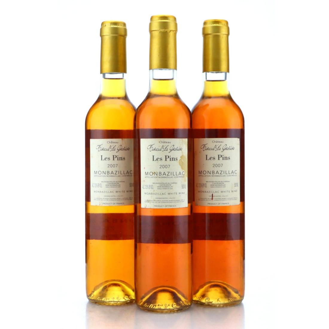 Image for Château Tirecul la Gravière Les Pins 2007 x 3