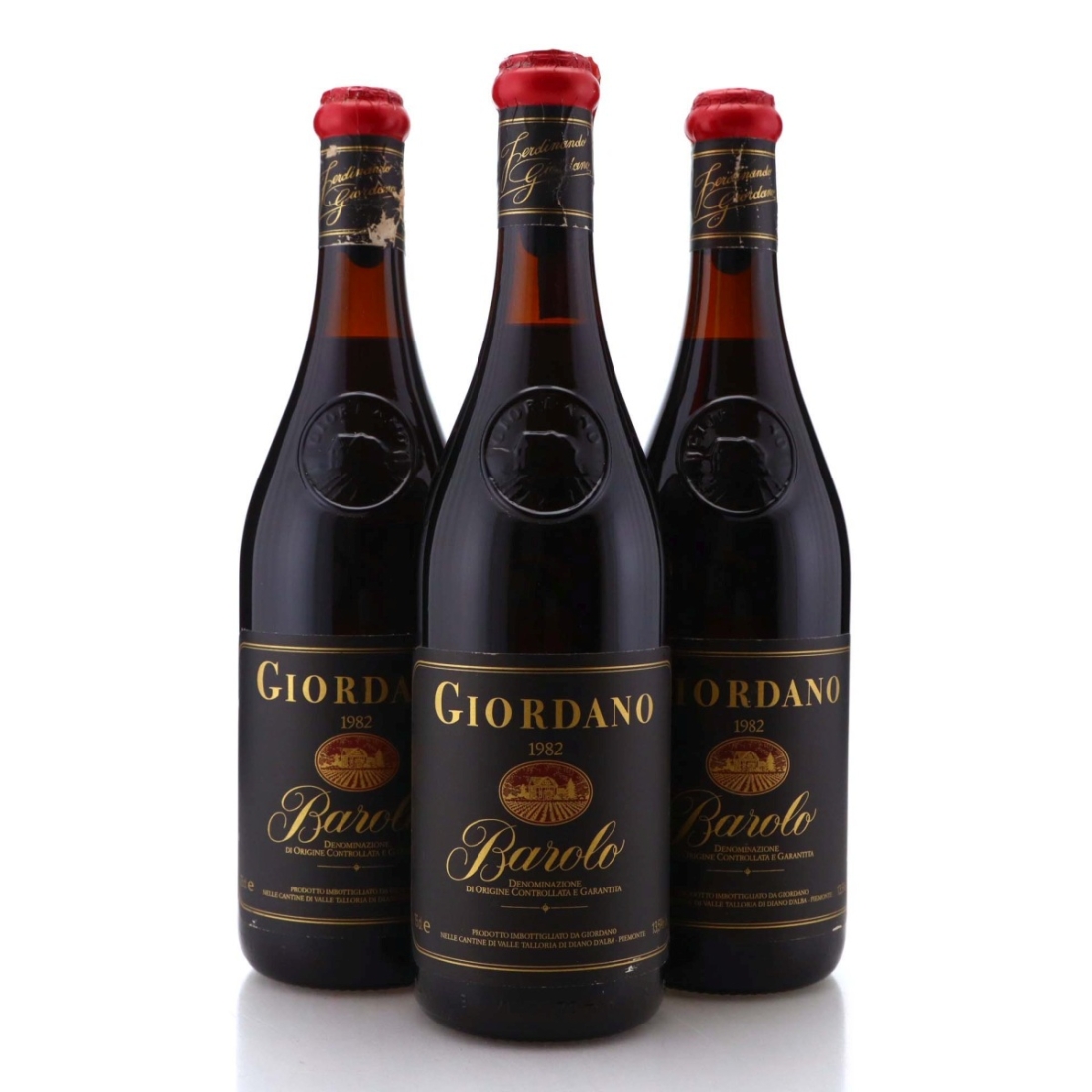 Image for Giordano 1982 Barolo x 3