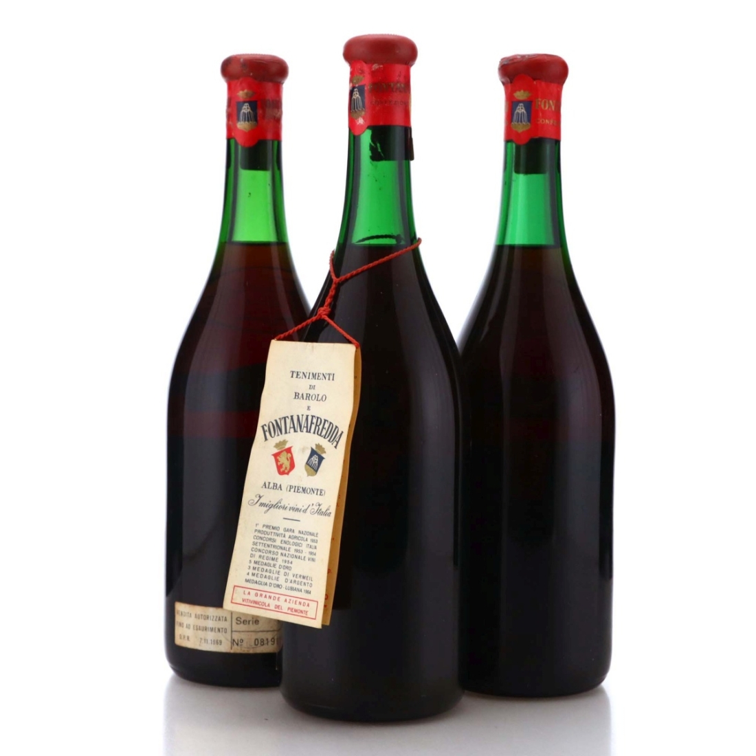 Image for Fontanafredda Barolo 1961 x 3