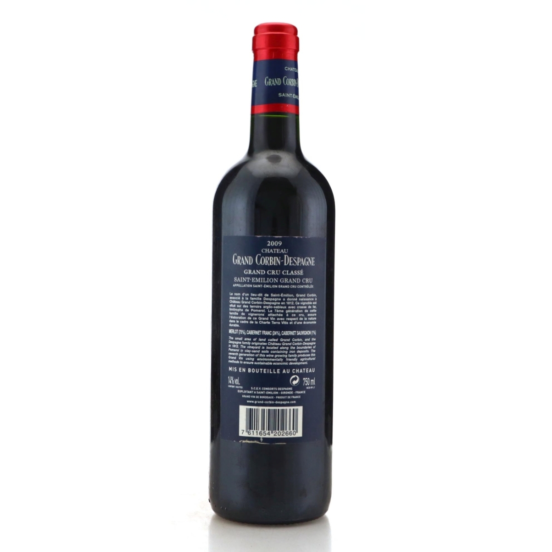 Image for Ch. Grand Corbin-Despagne 2009