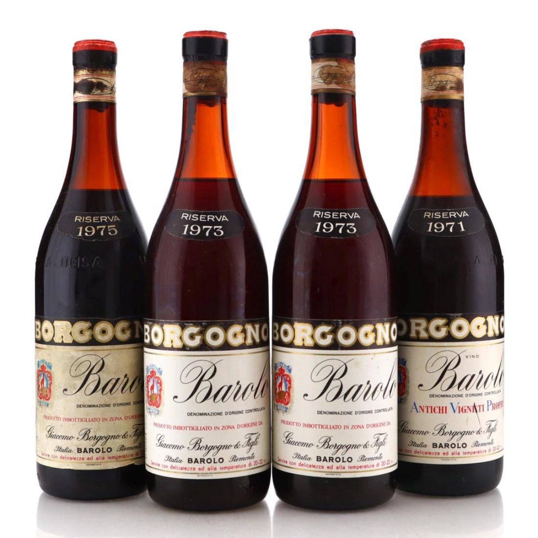 Image for Assorted Borgogno Barolo x 4
