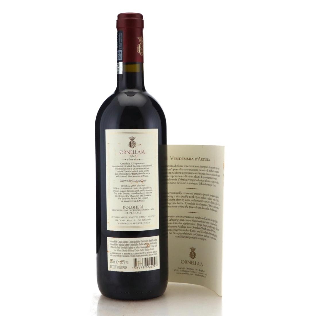 Image for Ornellaia 2014 l'Essenza