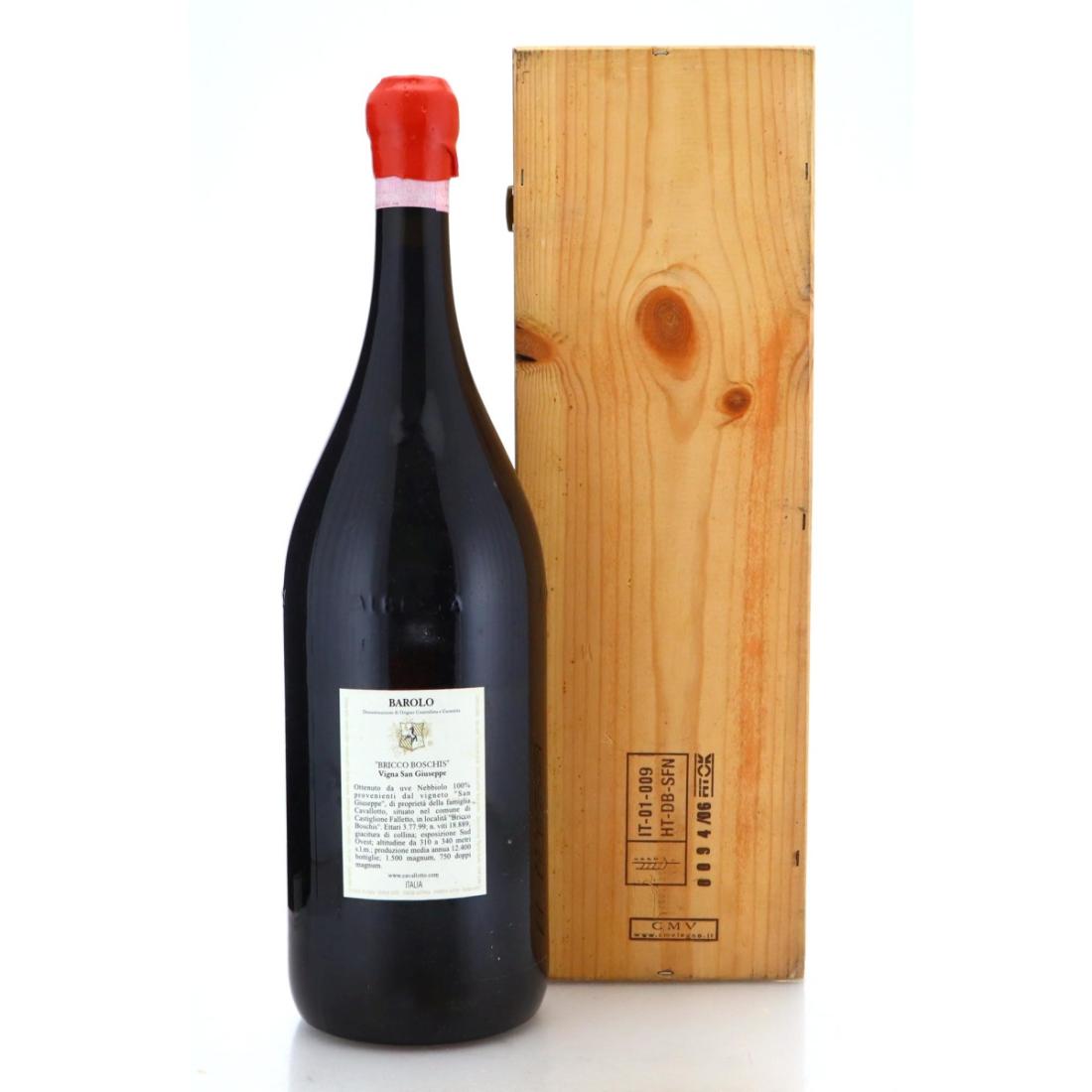 Image for Cavallotto Riserva Bricco Boschis Vigna San Giuseppe 2001 / Double Magnum