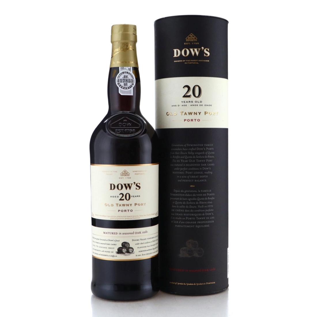 Image for Dow's 20 Year Old Old Tawny Port