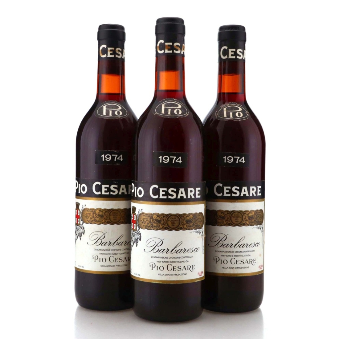 Image for Pio Cesare Barbaresco 1974 x 3