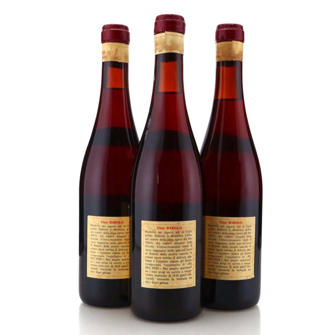 Image for Parusso Armando Barolo 1971 Bussia x 3