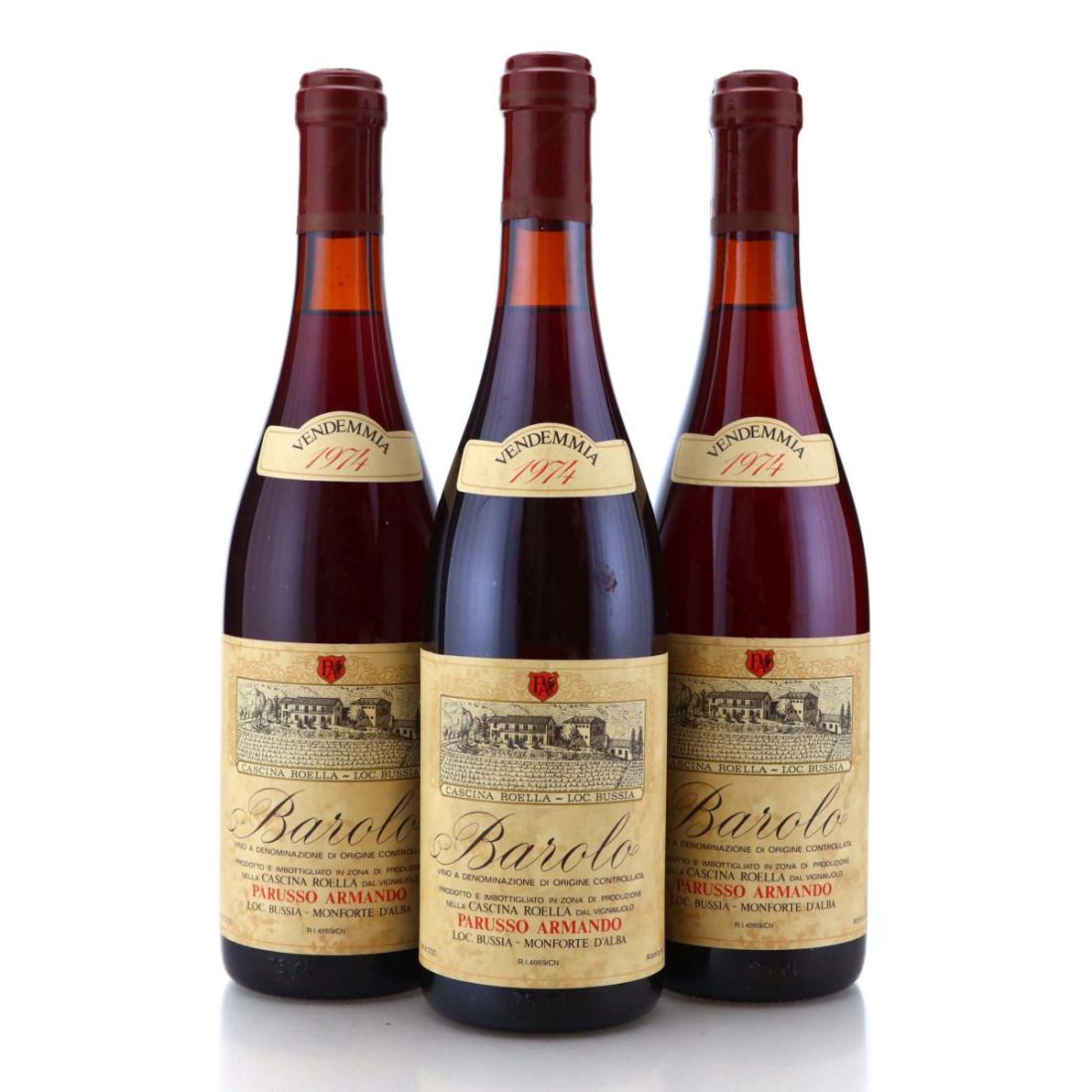 Parusso Armando Barolo 1974 Bussia Wine | Wine Auctioneer