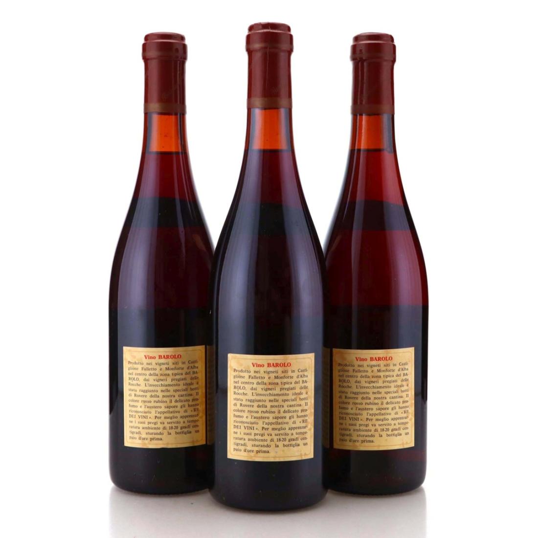 Image for Parusso Armando Barolo 1974 Bussia x 3