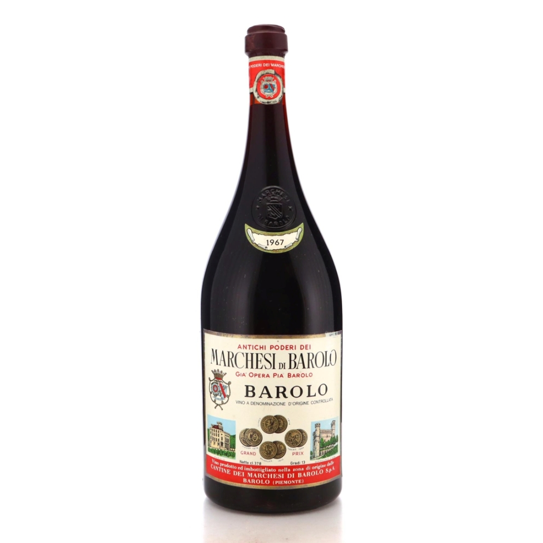 Image for Cantine dei Marchesi di Barolo 1967 / 3.78-Litre