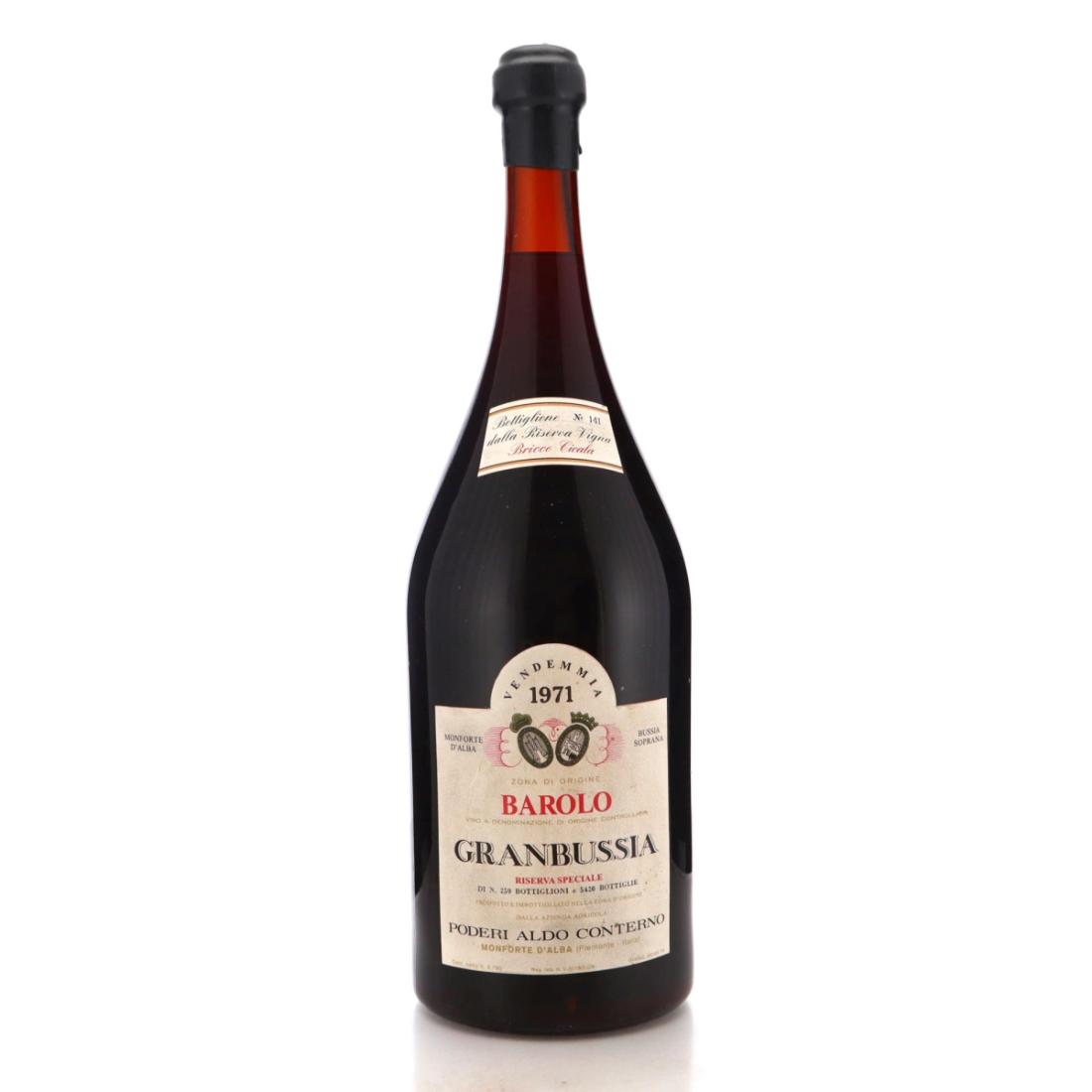 Image for Poderi Aldo Conterno Granbussia 1971 / 3.78-Litre
