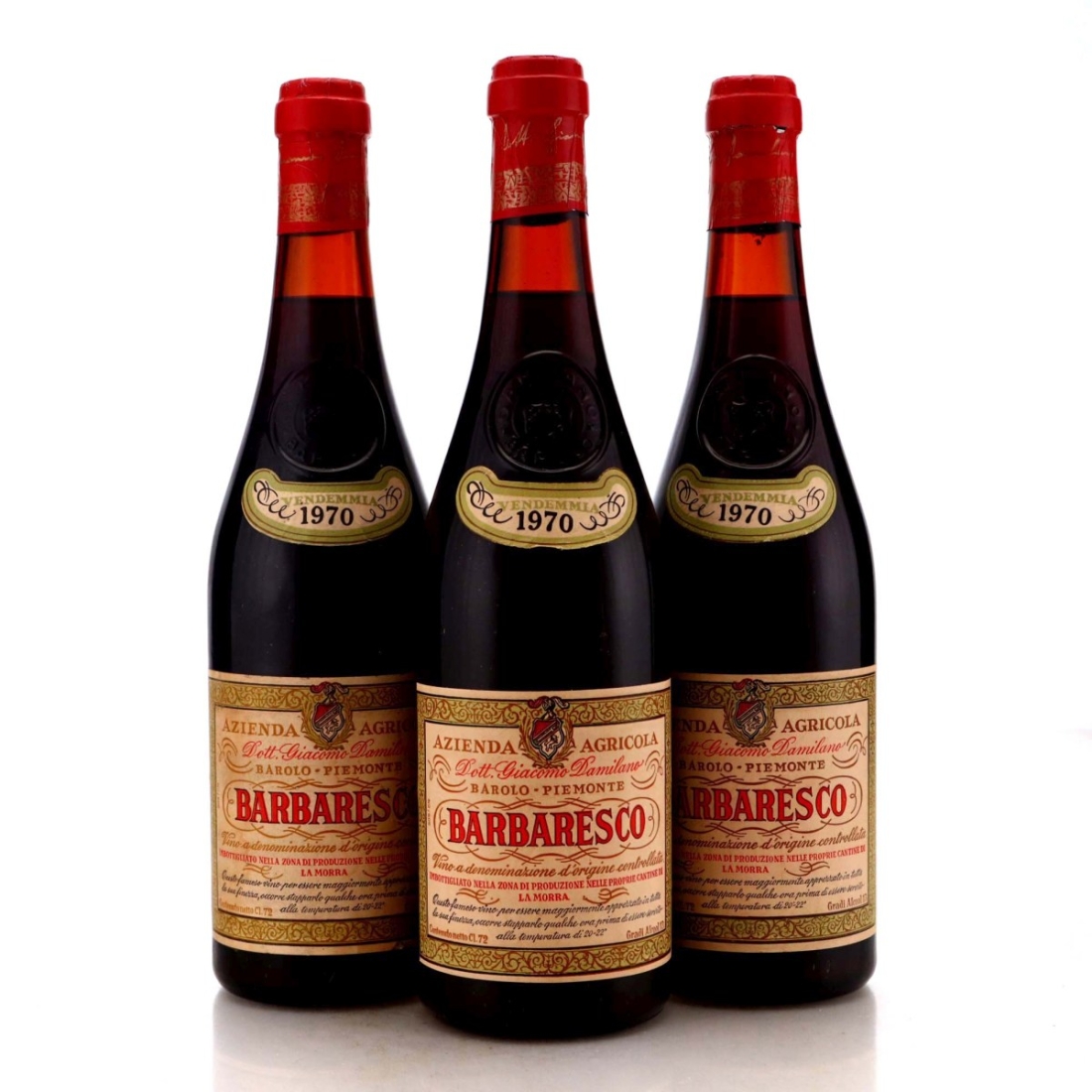 Image for Damilano Barbaresco 1970 La Morra x 3