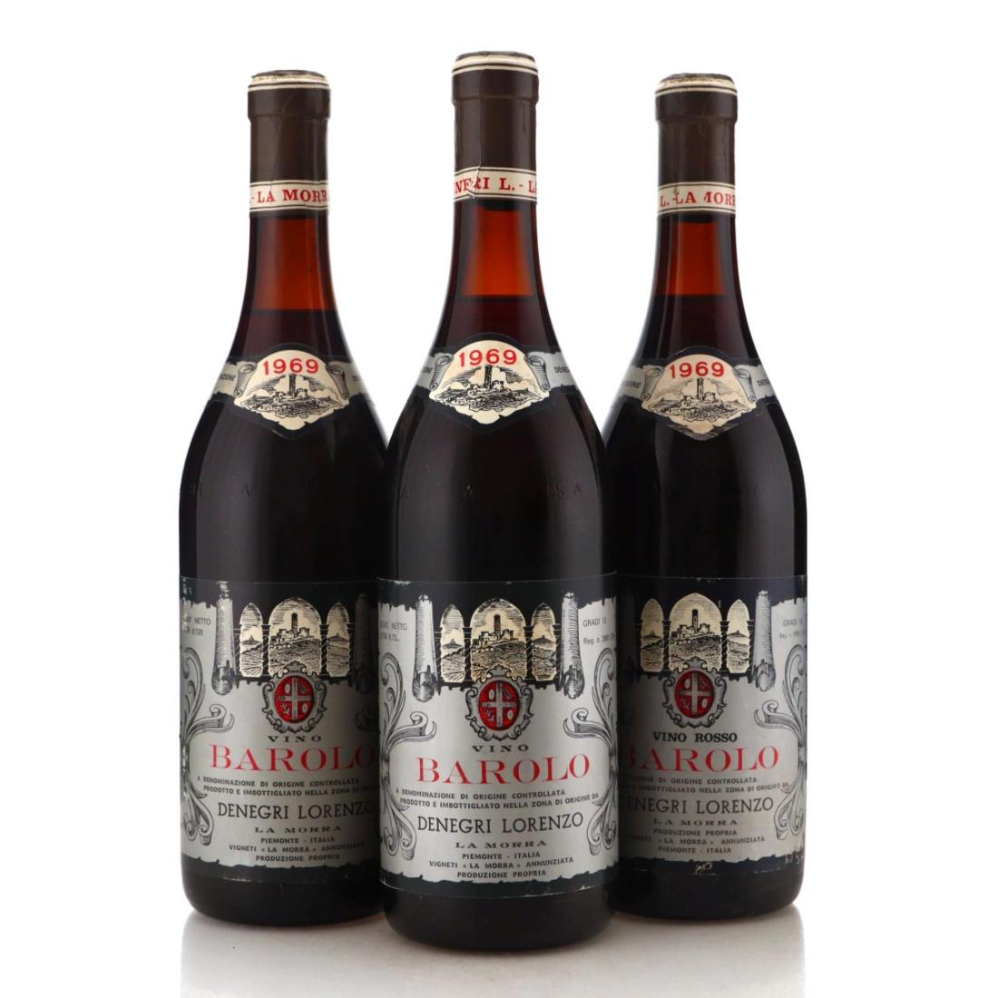Image for Denegri Lorenzo Barolo 1969 La Morra x 3