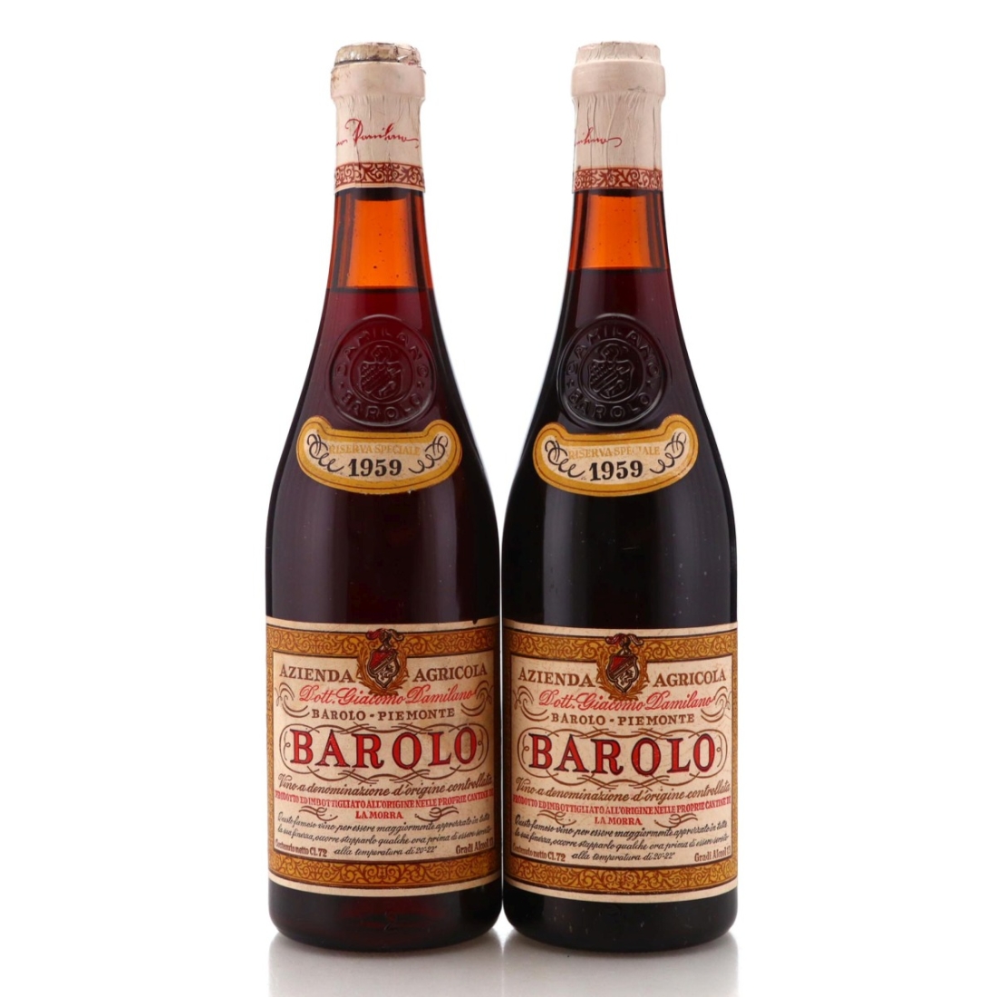 Image for G.Damilano Barolo 1959 x 2