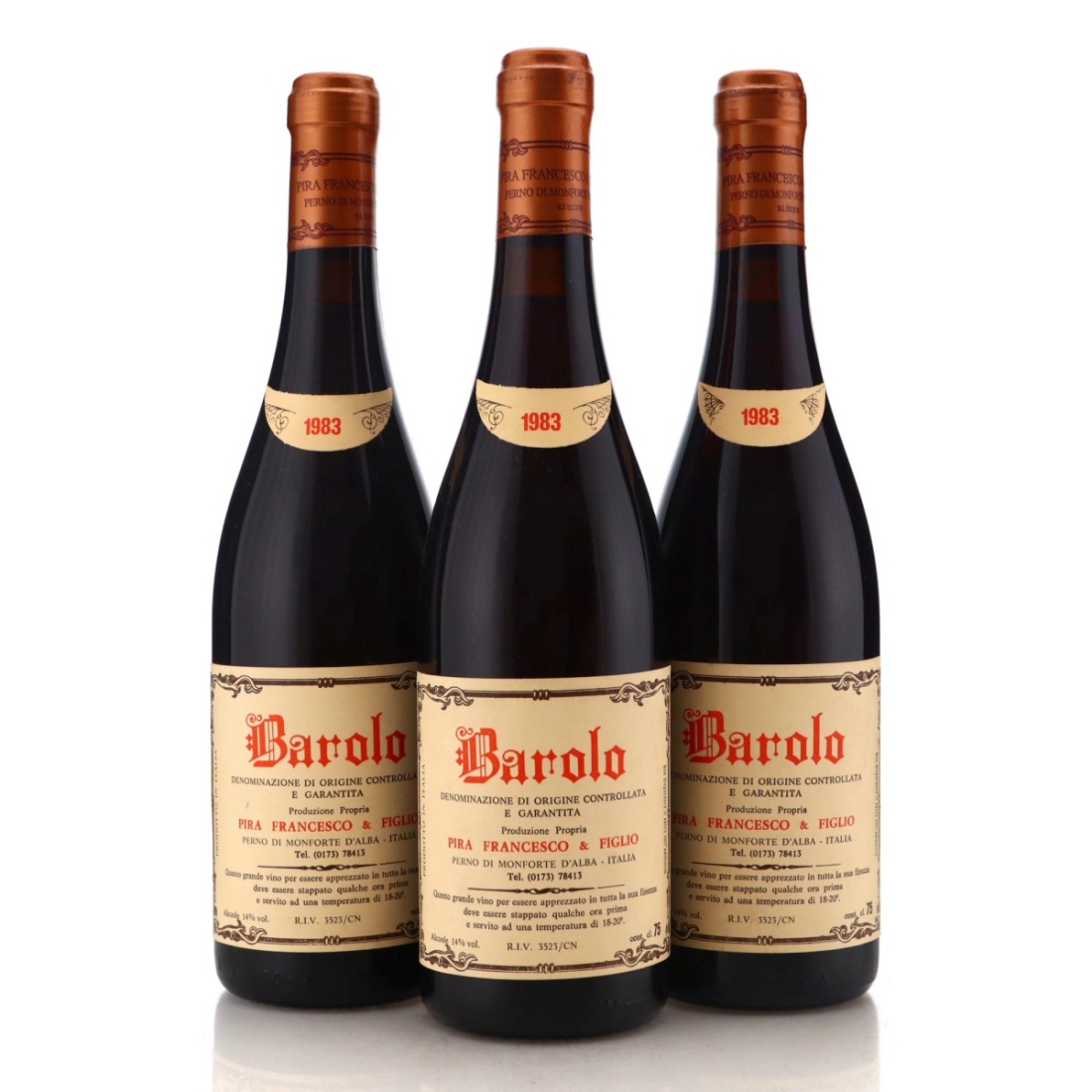 Image for Pira Francesco & Figlio 1983 x 3