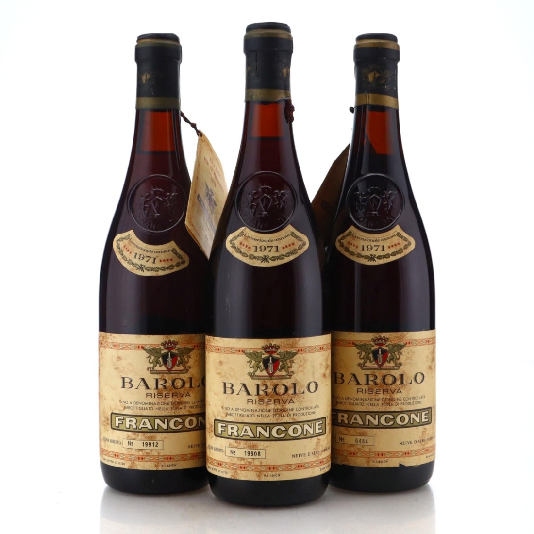 Image for Francone 1971 Riserva x 3