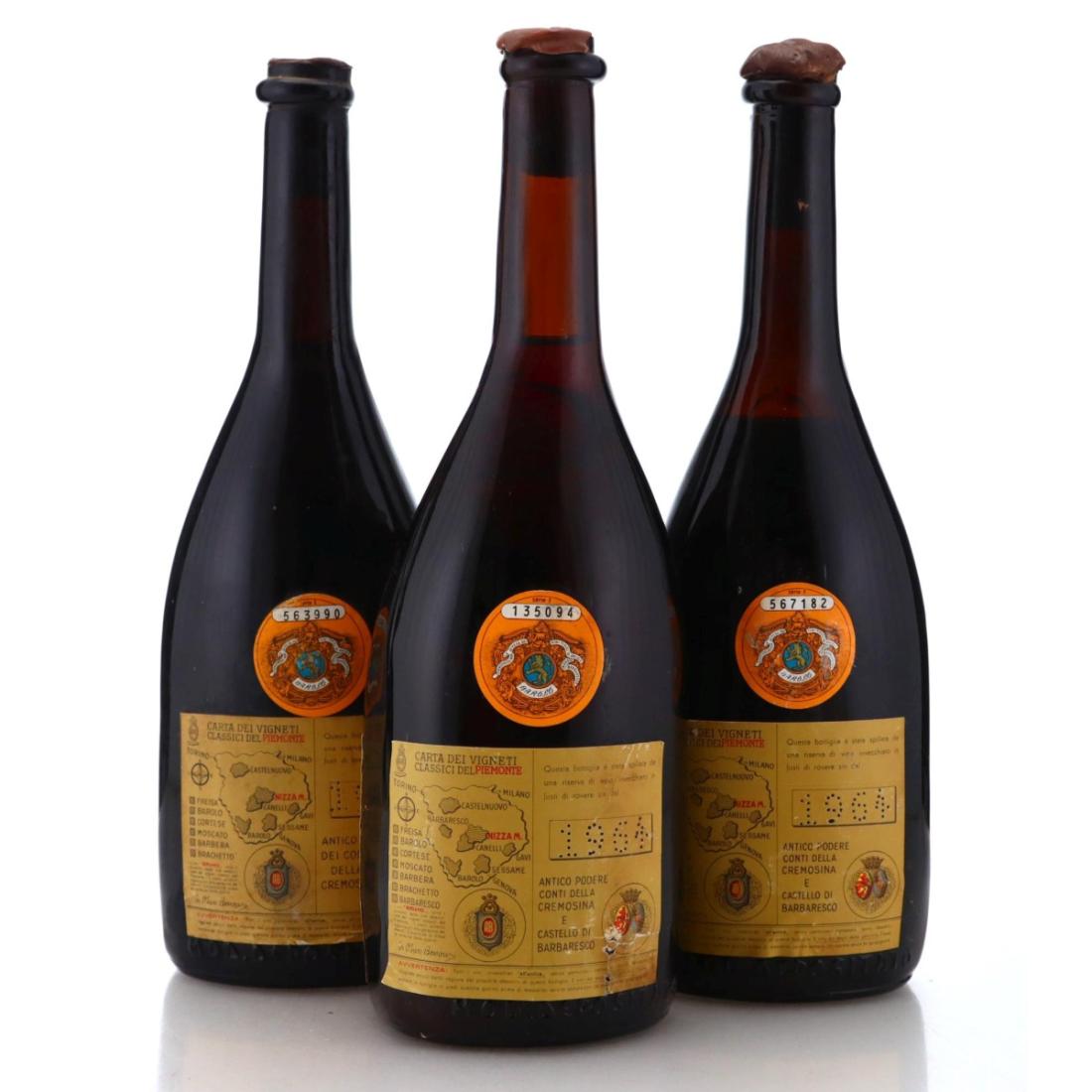 Image for Bersano Cremosina 1964 Barolo Vecchio x 3